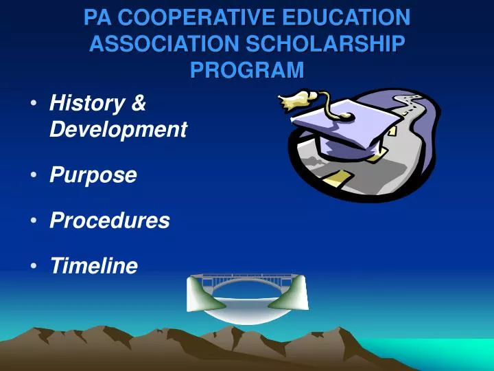 pa cooperative education association scholarship program