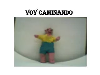 voy caminando