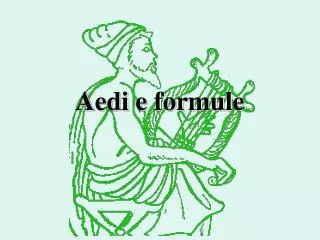 aedi e formule