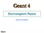 Electromagnetic Physics - slide 1