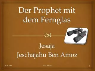 der prophet mit dem fernglas