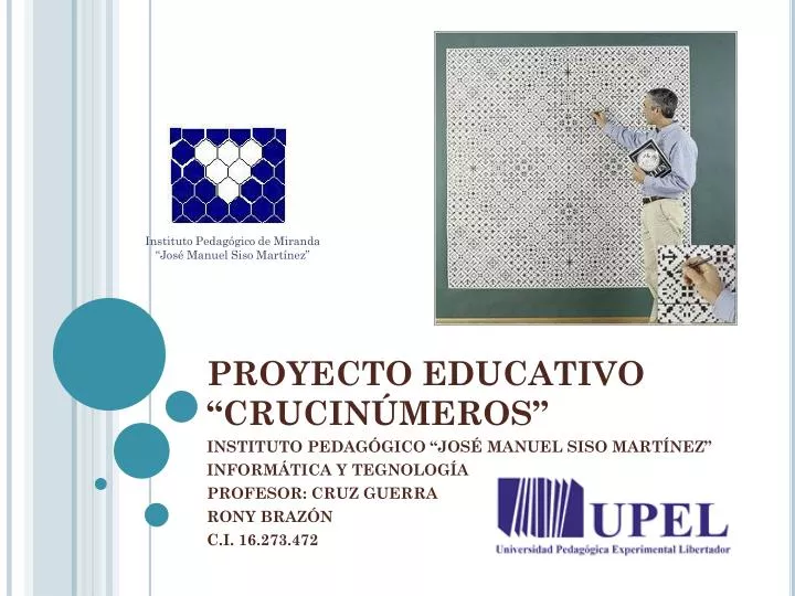 proyecto educativo crucin meros