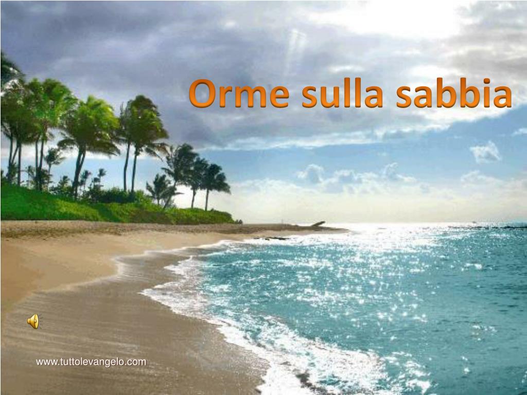 PPT - Orme sulla sabbia PowerPoint Presentation, free download - ID:3053816