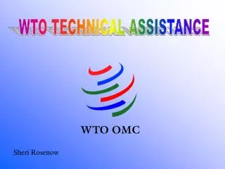 WTO TECHNICAL ASSISTANCE