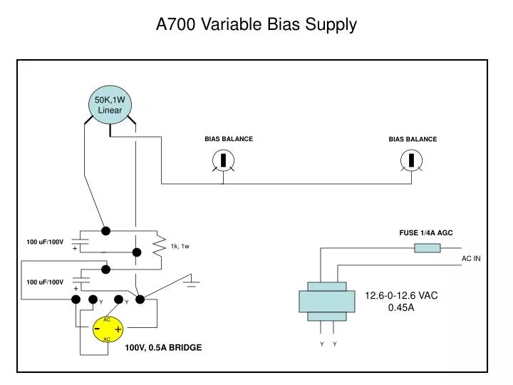 a700 variable bias supply