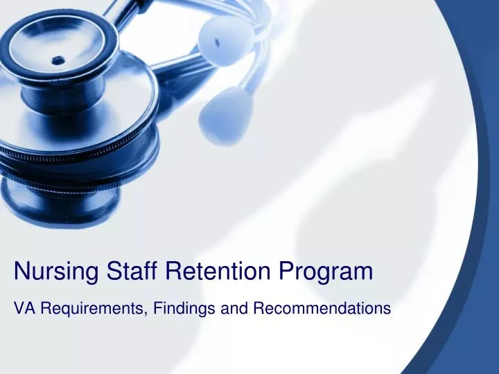 nursing staff retention program