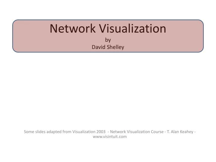 network visualization by david shelley