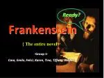 Frankenstein - slide 1