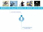 SETTORE TECNICO NAZIONALE UFFICIALI DI GARA - slide 1