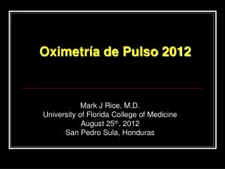 oximetr a de pulso 2012