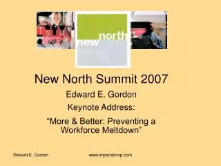 New North Summit 2007