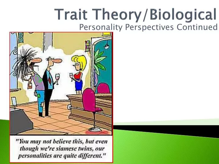 trait theory biological