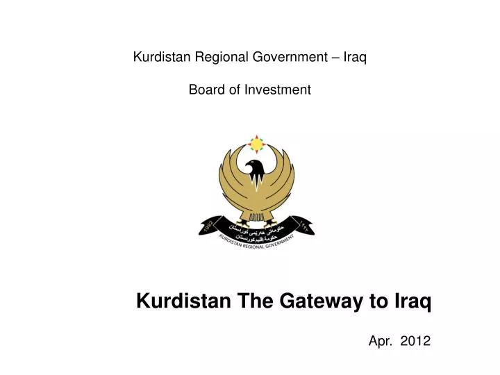 kurdistan the gateway to iraq