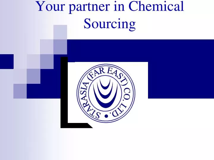 your partner in chemical sourcing