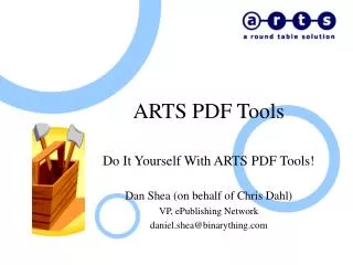 ARTS PDF Tools