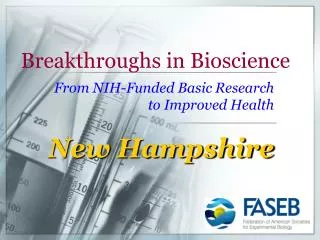 Breakthroughs in Bioscience