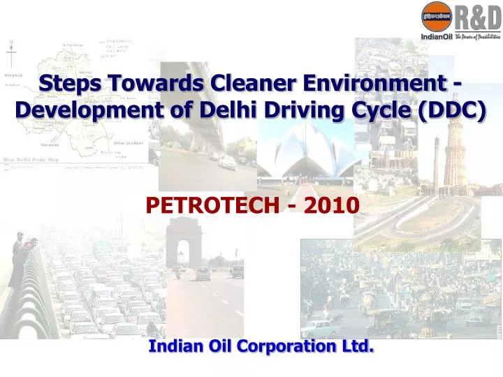 steps towards cleaner environment development of delhi driving cycle ddc