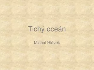tich oce n