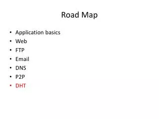 Road Map