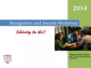 Recognition and Awards Worksho p