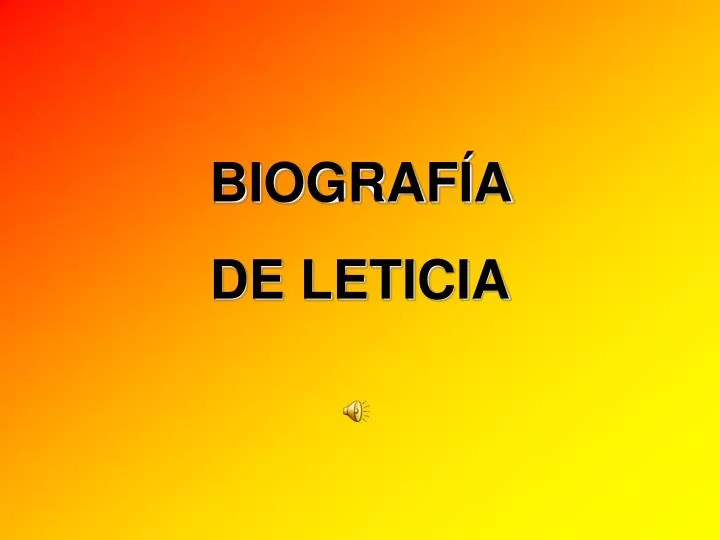 biograf a de leticia