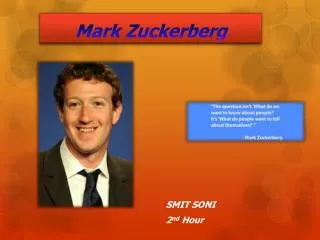 Mark Zuckerberg