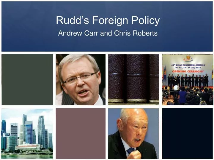 rudd s foreign policy