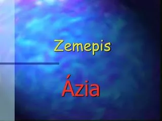 Zemepis