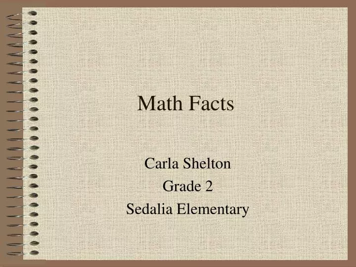 math facts