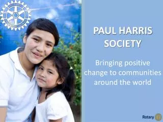PAUL HARRIS SOCIETY