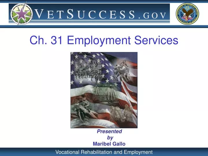 ch 31 employment services