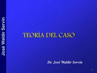 teor a del caso