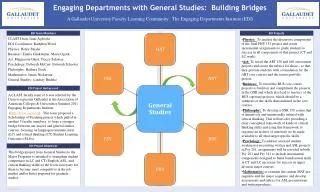 engaging departments with general studies building bridges