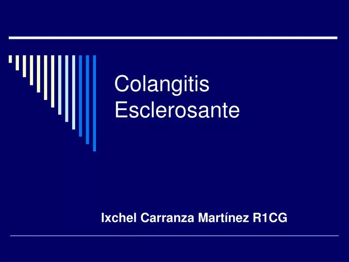 colangitis esclerosante