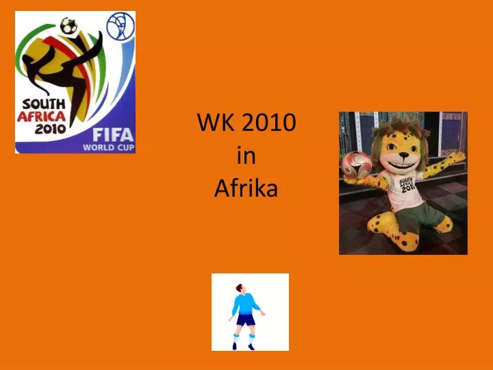 wk 2010 in afrika