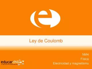 ley de coulomb