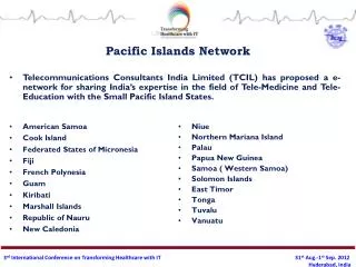 Pacific Islands Network