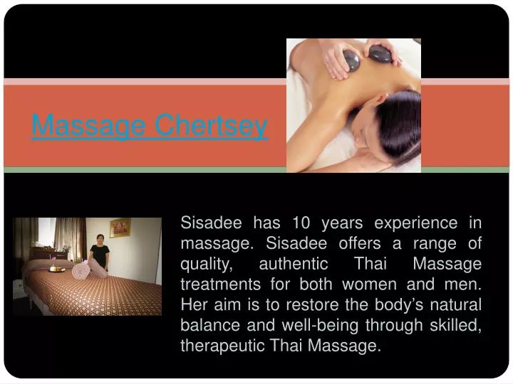 massage chertsey