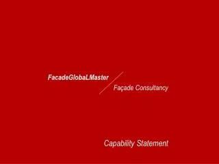 FacadeGlobaLMaster