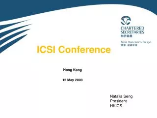 ICSI Conference