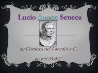 lucio anneo seneca