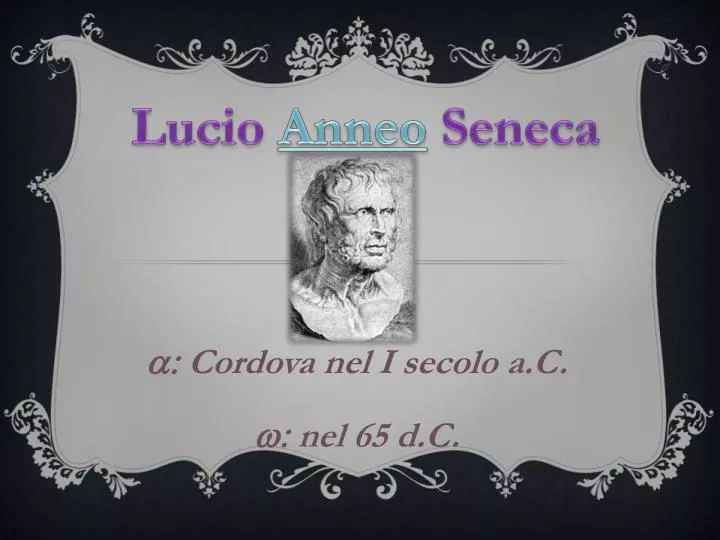 lucio anneo seneca