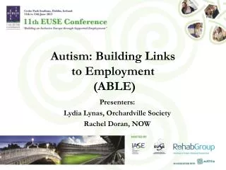 Autism: Building Links to Employment (ABLE)