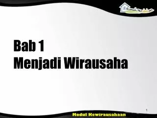b ab 1 menjadi wirausaha