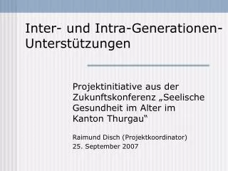 inter und intra generationen unterst tzungen