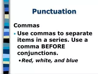 Punctuation