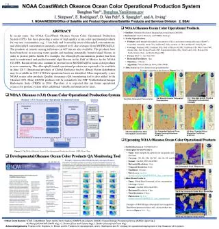 NOAA CoastWatch Okeanos Ocean Color Operational Production System