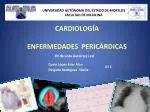 CARDIOLOGÍA ENFERMEDADES PERICÁRDICAS - slide 1