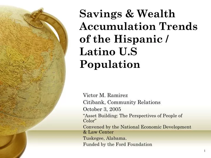savings wealth accumulation trends of the hispanic latino u s population