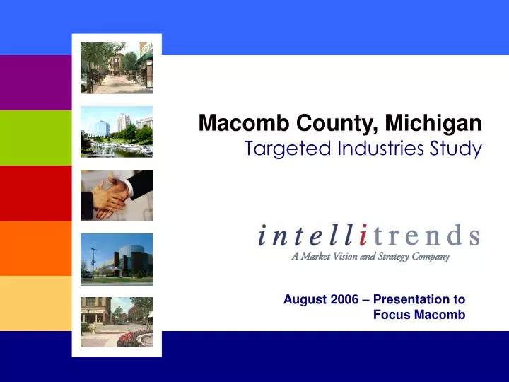 macomb county michigan targeted industries study